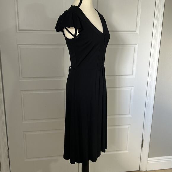 Ann Taylor Loft Women’s Little Black Dress Sz 4 EUC - Picture 4 of 8